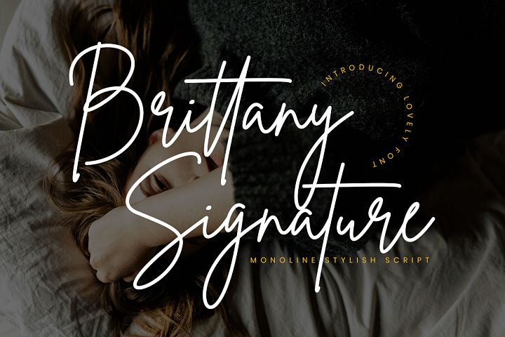 Brittany Signature Script - Free Font of The Week