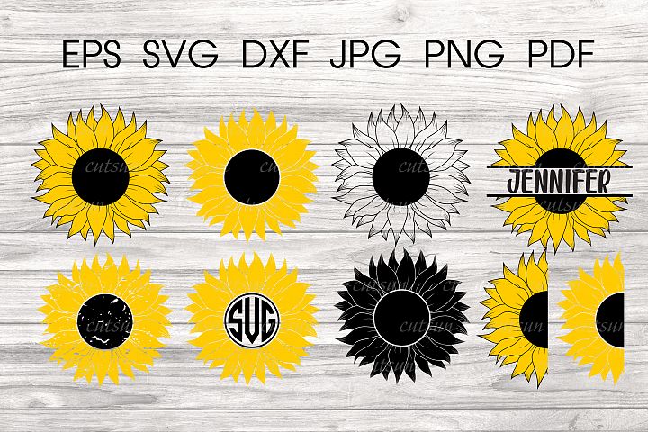 Download Sunflower SVG bundle | Floral bundle SVG