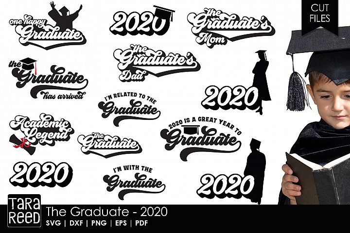 The Graduate - Graduation SVG and Cut Files for Crafters