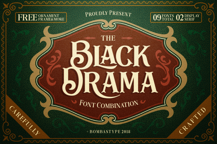 Black Drama Combination  Extras