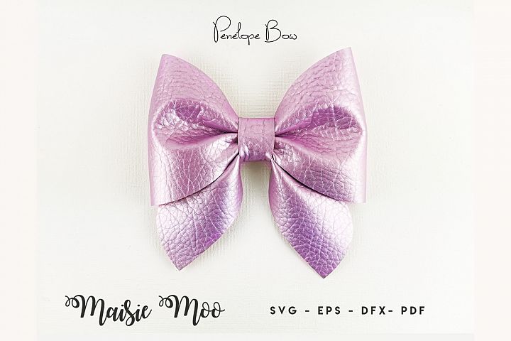 Download Pinch Bow Template SVG, Sailor Bow PDF, Hair Bow Template,
