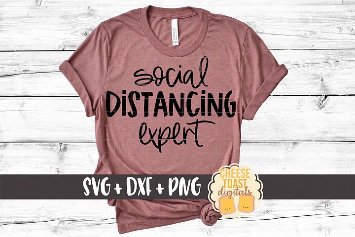 Download Social Distancing Expert SVG PNG DXF Cut Files (522659 ...