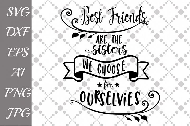 Download Best Friends Svg (51603) | Illustrations | Design Bundles