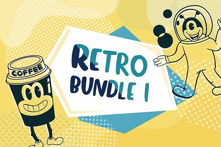 Download Retro SVG Cut Files Bundle I