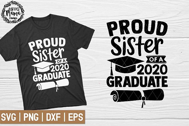 Proud Sister of a Graduate SVG (426245) | SVGs | Design Bundles