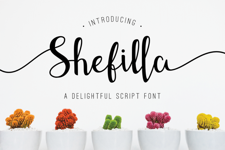 Shefilla Script Font