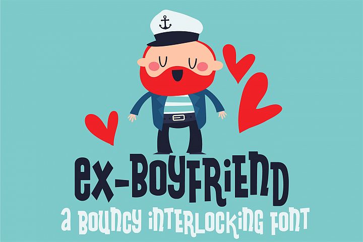 ZP Ex-Boyfriend - Free Font of The Week