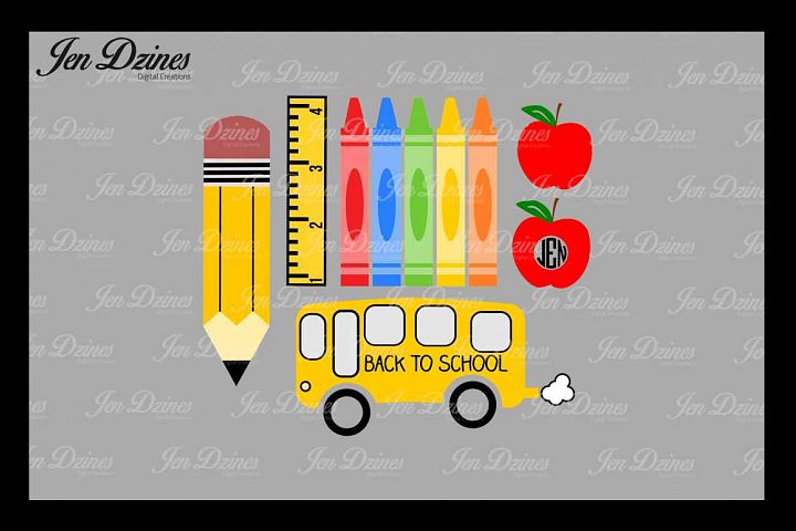 Download School Bundle SVG DXF EPS PNG (3063) | SVGs | Design Bundles