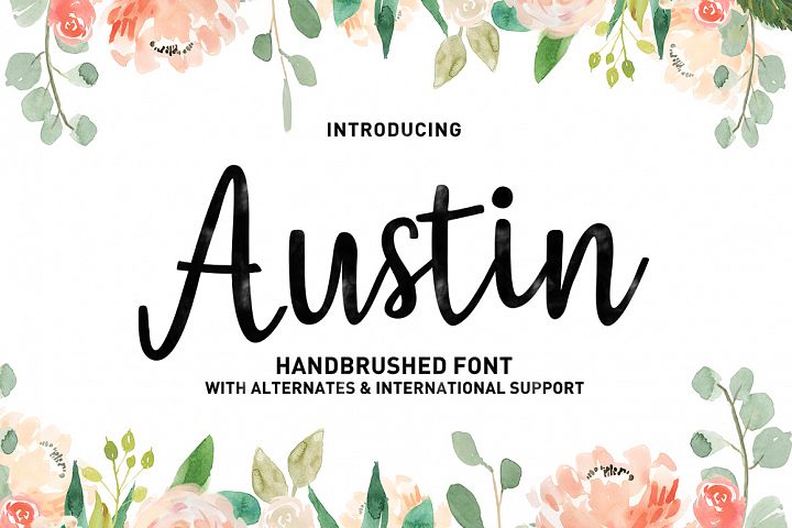 Austin Script - Free Font of The Week