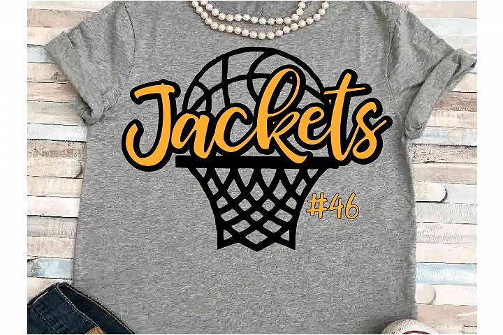 Download Basketball svg SVG DXF JPEG Silhouette Cameo Cricut ...