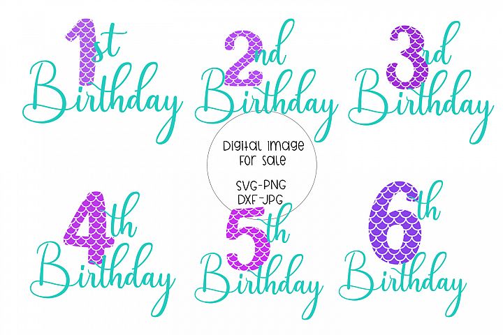 Free Free 111 Mermaid 1St Birthday Svg SVG PNG EPS DXF File