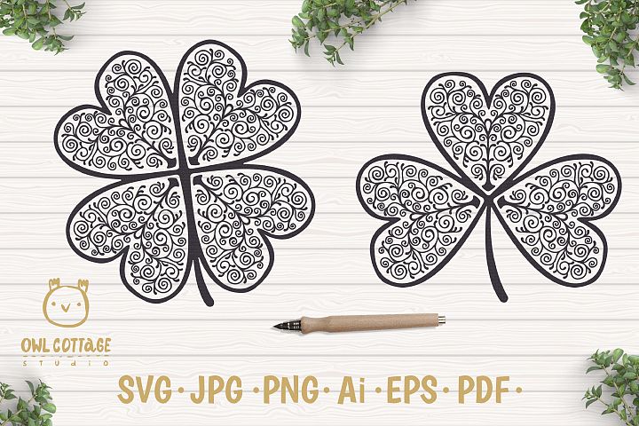 Download Free Svgs Download St Patricks Day Svg Clover Leaf Clover Leaf Tattoo Free Design Resources