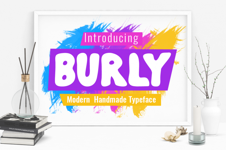 Burly Typeface - Free Font of The Week