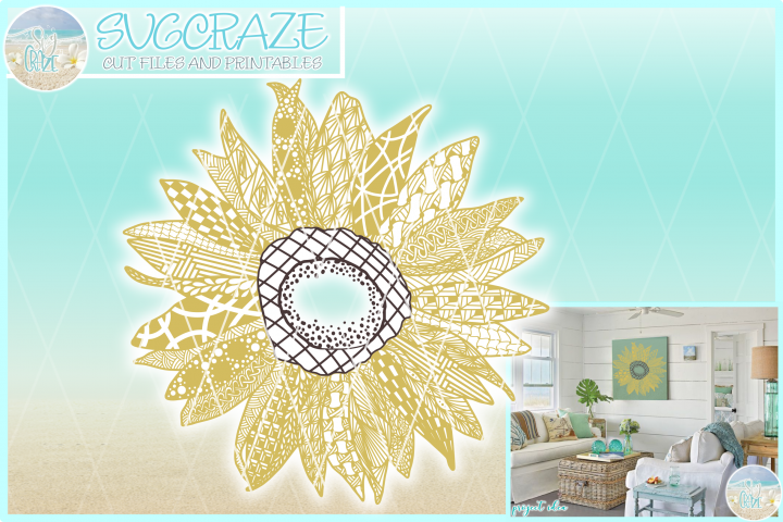 Free Free Mandala Sunflower Svg Free 397 SVG PNG EPS DXF File