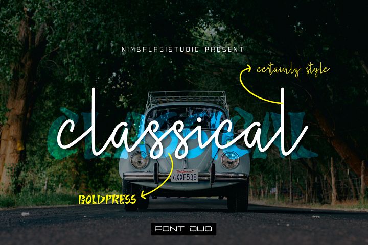 Classical - Font Duo