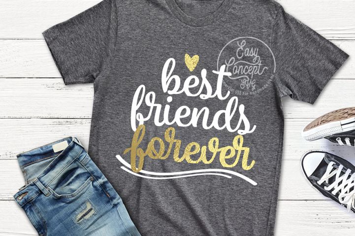 Download Best friends forever SVG, friends SVG, (91409) | SVGs | Design Bundles