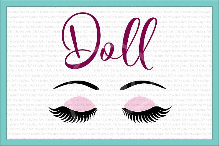 Download doll face svg, eyes svg, svg quote, make up svg, pretty svg (35020) | SVGs | Design Bundles