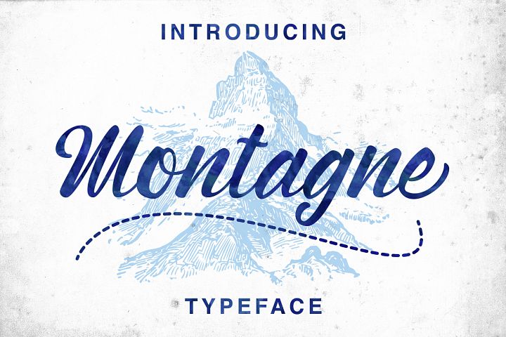 Montagne Typeface - Free Font of The Week