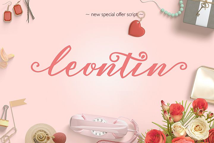 Leontin Script - Free Font of The Week