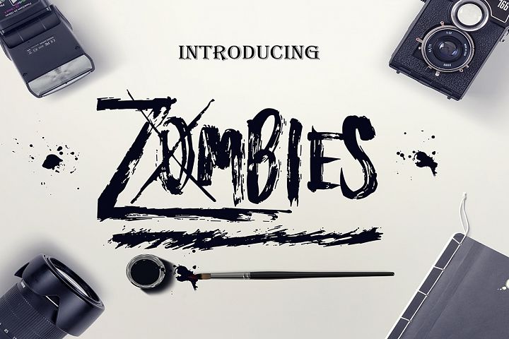 Zombies - Free Font of The Week