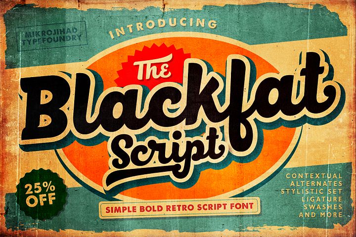 Blackfat Script - Free Font of The Week
