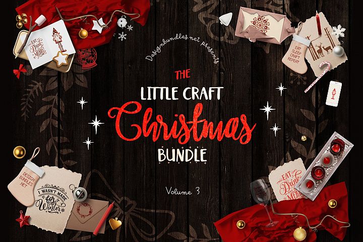 Download The Little Craft Christmas Bundle 3 Designbundles