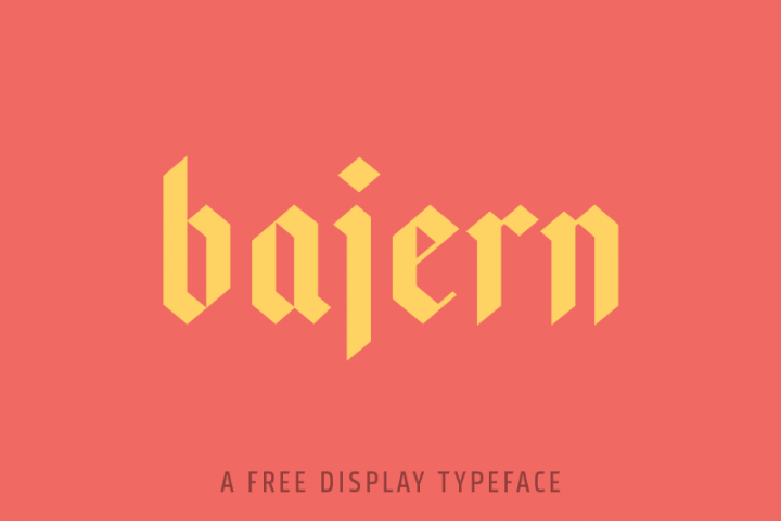 Bajern Typeface