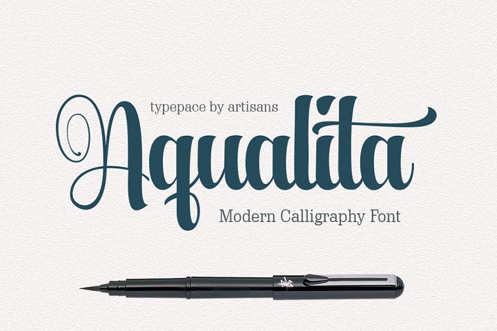 Aqualita - Free Font of The Week