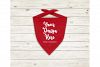 Dog Bandana Mock Up, Pet Red Scarf Flat Lay Mockup