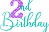 Download Mermaid Birthday SVG, 1st birthday, 2nd, 3rd, 4th, 5th, 6th