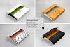 Fold Up Retail Thin Box Packaging Mockup