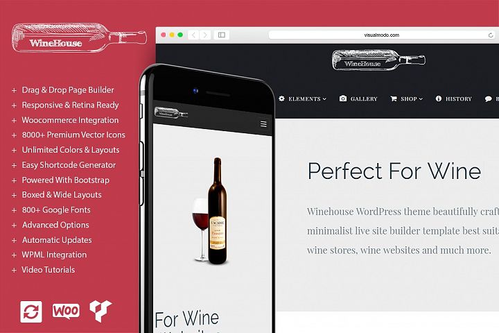 Winehouse - Wine WordPress Theme